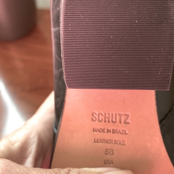 SCHUTZ Metallic Cap LUCCYEN Cowboy Boot S20514-00180-003 NEW - Picture 6 of 12